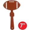 Beistle 24-Pack Football Clappers for Party Favors, 7-Inch,Brown/White(7″)