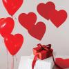Beistle 24-Piece Printed Heart Cutouts, 15-Inch