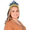 Beistle 25 Count Midnight Blue New Year Tiaras, Elegant Gold “Happy New Year” Design, Stylish NYE Accessories for Party Celebrations and Events