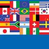 Beistle 3 Piece Plastic Rectangular International World Country Flags Tablecovers For Soccer Sports Theme and Futbol Events, Celebrating With You Since 1900