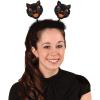 Beistle 3 Piece Retro Vintage Halloween Cat Bopper Headbands Spooky Party Favors Supplies And Costume Accessories