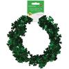 Beistle 30662-G Gleam ‘N Flex Shamrock Garland, 25-Feet(Green)