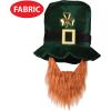 Beistle 30706 Plush Leprechaun Party Hat with Beard