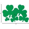 Beistle 36-Pack Decorative Printed Shamrock Cutouts, 12-Inch(5-Inch)