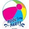 Beistle 3-D Pool Party Centerpieces, 10″ Tall, Set of 3- Summer Beach Ball Table Decorations, Birthday Celebration Supplies