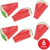 Beistle 3-D Watermelon Centerpieces, 5.5″ x 4.5″, Set of 6- Summer Table Decorations, Fruit Cutouts, Birthday Party Supplies