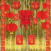 Beistle 4 Pack Year of the Snake Danglers, 30”- Chinese Lunar New Year Celebration Decorations, Festive Hanging Décor, Red and Gold Asian Party Supplies
