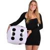 Beistle 4 Piece 15″ Large Inflatable Dice for Casino Themed Party Decorations
