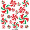 Beistle 40 Piece Cardstock Paper Peppermint Candies Cut Outs For Christmas Party Holiday Bulletin Board Classroom Candy Theme Wall Decorations