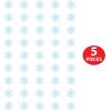 Beistle 5 Piece 6′ 6″ Hanging Winter Snowflake Stringers, Christmas Decorations, Snowy Theme Party Supplies