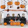 Beistle 6 Piece Paper Jack-O-Lantern Cut Outs, Halloween Party Decorations, Fall Décor, Made In USA Since 1900