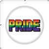 Beistle 6 Piece Prismatic Rainbow Pride Pinback Buttons LGBTQ Pins