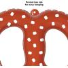 Beistle 6-Piece Inflatable Bavarian Pretzels in Brown/White, German Food Theme Oktoberfest Party Decorations, Fun Fair Hanging Party Accessories, 15″