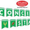 Beistle 6″ x 9′ Game Day Concession Stand Banner For Football Decorations, Tailgating Sports Themed Parties, Made In USA Since 1900