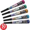 Beistle 90’s Theme Assortment for 50 People New Year’s Eve Party Supplies Photo Booth Props – Hats, Tiaras, Horns, Necklaces