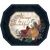 Beistle 9″ Fall Leaf Plates(Fall Thanksgiving Dinner Plates)