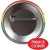 Beistle Ally Buttons – 6-Pack Round Rainbow Pin-Back Badges with Prismatic “ALLY” Text for LGBTQIA+ Support, Parades, Gay Pride Events, Advocacy, and Inclusive Visibility, 2”