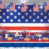 Beistle American Flag Pennant Banner