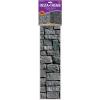 Beistle Bloody Wall Backdrop, Scary Blood-Splatter Halloween Photo Decoration, Zombie Crime Scene Wall-Covering for Haunted House Parties, 4′ x 30′(Stone Wall)