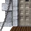 Beistle Castle Door & Window Props Party Accessory(Castle Door & Window)