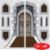 Beistle Castle Door & Window Props Party Accessory(Castle Door & Window)