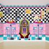 Beistle Checkered Party Backdrop 4 Feet x 30 Feet(Checkered)