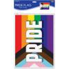 Beistle Corrugated Plastic Outdoor LGBTQ Rainbow Yard Sign Lawn Décor With Stake, Pride Flag Party Decorations