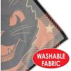 Beistle Fabric Black Cat Vintage Halloween Tablecover, 55” x 90.5” – Polyester Table Cloth, Rectangular Tablecloth, Holiday Tablecloth, Halloween Fabric Tablecloth, Halloween Decorations(Vintage Halloween Fabric)