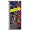 Beistle Fiesta Door Covers – 2-Count All-Weather Plastic Party Decorations for Entryways – Colorful Mexican Scene with Pinata & Banner for Cinco De Mayo Celebrations – 6′ x 30″(Fiesta)