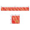 Beistle Foil Year Of The Snake Streamer, 6” x 6’- Chinese Lunar New Year Celebration Decorations, Festive Hanging Banner, Red and Gold Asian Party Supplies