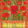 Beistle Foil Year Of The Snake Streamer, 6” x 6’- Chinese Lunar New Year Celebration Decorations, Festive Hanging Banner, Red and Gold Asian Party Supplies
