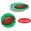 Beistle Football Coasters, Set of 24, Tableware for Game Day Parties, and Tailgating, Drink and Beverage Protectors for Sports-Themed Events