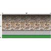 Beistle Football Field Backdrops, 4’ x 30’, 2 Pack – Backdrop for Parties, Photo Backdrop, Easy to Adhere Wall Covering, Photography Background, Sports Party Decoration, Game Day Decoration(Lower Deck Stadium 2 Piece)