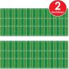 Beistle Football Field Backdrops, 4’ x 30’, 2 Pack – Backdrop for Parties, Photo Backdrop, Easy to Adhere Wall Covering, Photography Background, Sports Party Decoration, Game Day Decoration(Football Field – 2 Piece)