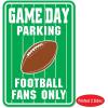 Beistle Football Figures(Game Day Parking Sign)