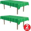 Beistle Football Tablecover 54 inch x 108 inch(Game Day Football Tablecover (2-Pack))
