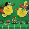 Beistle Football whirls hanging decorators(Football Whirls – (10 Pack))
