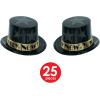 Beistle Gold New Year Star Assorted Party Kit for 50(Black/Gold)