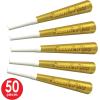 Beistle Golden New Year’s Eve Party Asst For 50 People – NYE Hats, Tiaras, Noisemaker Horns, Necklaces- Made in USA