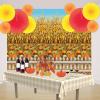 Beistle Graveyard Backdrop(Pumpkin Patch)