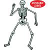 Beistle Graveyard Backdrop(Skeleton)