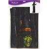 Beistle Graveyard Backdrop(Witch)