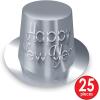 Beistle Happy New Year’s Eve Party Assortment For 50 People – NYE Hats, Tiaras, Noisemaker Horns, Necklaces