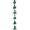 Beistle Happy St Patrick’s Day Plastic Beaded Necklace Assortment 100 Piece Shamrock Party Favors, 24″ & 33″, Green/Gold(Shamrock Beads (1-Pack))