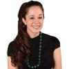 Beistle Happy St Patrick’s Day Plastic Beaded Necklace Assortment 100 Piece Shamrock Party Favors, 24″ & 33″, Green/Gold(Shamrock Beads (1-Pack))