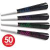 Beistle Hello New Year Party Assortment for 50 People – NYE Photo Booth Props – Top Hats, Tiaras, Noisemaker Horns, Necklaces