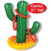 Beistle Inflatable Cactus Ring Toss Game – 21″ Party Game with 3 Red Rings, Indoor/Outdoor Activity for Western Cowboy Birthdays, Summer BBQs, Mexican Fiesta Fun, Desert Parties and Cinco de Mayo