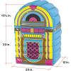 Beistle Inflatable Cooler – 50’s & 80’s Party Decorations, Drink Containers, Beverage Cooler, Music Themed Decorations: Decades(50’s Jukebox Cooler)