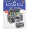 Beistle Inflatable Cooler – 50’s & 80’s Party Decorations, Drink Containers, Beverage Cooler, Music Themed Decorations: Decades(80’s Boom Box Cooler)