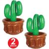 Beistle Inflatable Cooler – Drink Container for Parties, Party Decoration, Western Fiesta Party Decoration: Western(Cactus Cooler – 2 Piece)